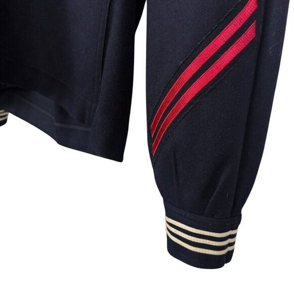 US Navel Vintage Wool Pullover Jacket Uniform Sailor Navy GUC Factory Made 42R - Picture 8 of 15